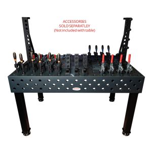 Yahanda D28 3D Welding Table With Standard Support Legs 2400x1200x200mm