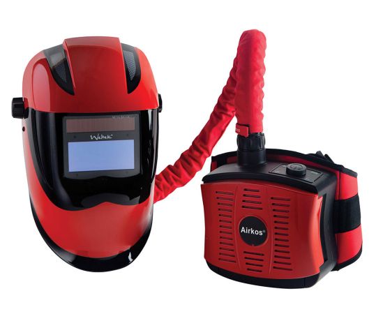 Weltek Kapio S4 Air Fed Auto Welding Helmet - RPE Fume Extractor