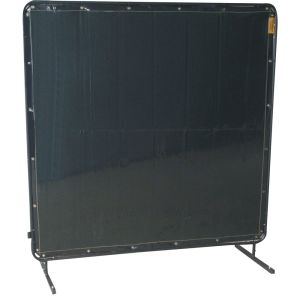 Welding screen green PVC Lo-Vis 6x6ft