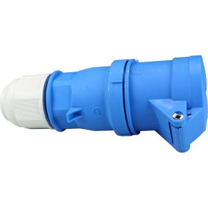 240V 16A 3 Pin Blue Socket IP44 6H