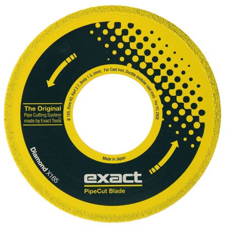 Exact Diamond X 165mm Blade (280E,360) Cast Iron