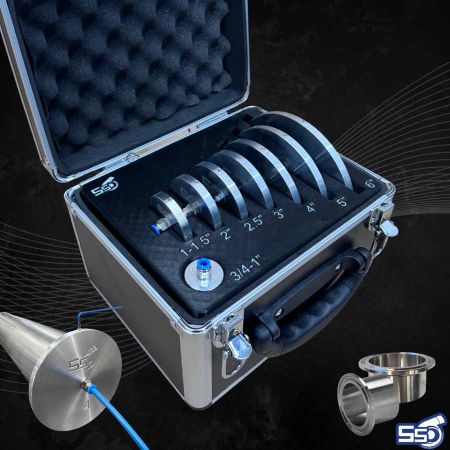 SsCustoms Tri Clover/Ferrule Purge Cap Set
