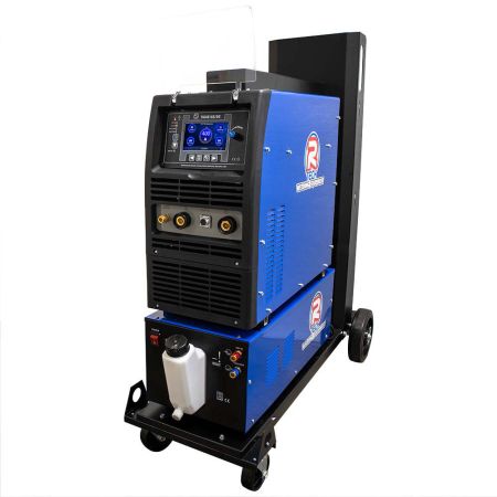 R-Tech 401 TFT Digital AC/DC TIG Welder 415v With Water Cooler, Trolley Mounted