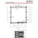 4m x 4m Class 4 Laser Enclosure c/w 2m Sliding Door