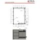 4m x 3m Class 4 Laser Enclosure c/w 1.3m Sliding Door