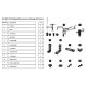Yahanda D16 ECO-2D Table & Accy Kit 1200mm x 750mm x 850mm