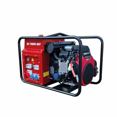 GE17000 HBT AVR Petrol Generator 400/230V