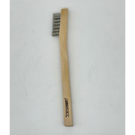 Furick 1 Piece Wooden Handle Stainless Steel Wire Brush