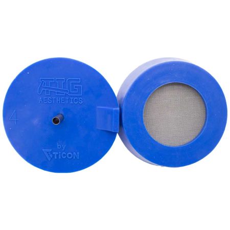 Ticon 2inch Blue Pipe Back Purge Plug Set (2 plugs)