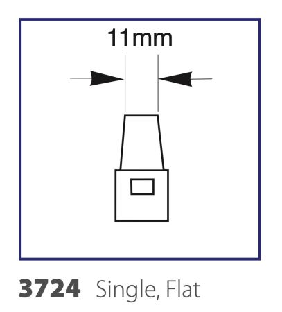 Tecna 3724 Flat Electrode (Single)