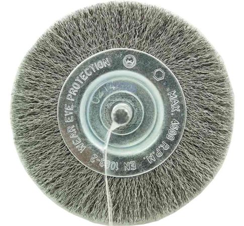 Dronco 75mm Wheel wire brush (standard)