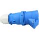 240V 16A 3 Pin Blue Socket IP44 6H