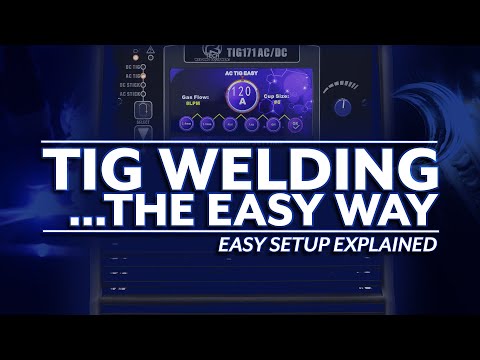 R-Tech Advanced AC/DC TIG Welder with Easy-Set Technology