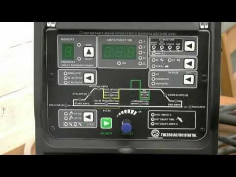 R-Tech Digital  Tig Welder AC/DC 260 AMP 240V Review Part Two