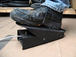 Remote foot pedal